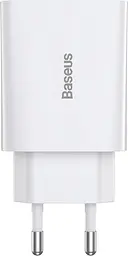 Зарядний пристрій Baseus Speed Mini Quick Charger 1C 20W EU white (CCFS-SN02) - мініатюра 2