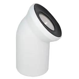 Коліно Waterstal WC Ø110/45° 000018047