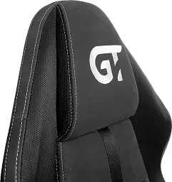 Геймерське крісло GT Racer чорне (X-2628 Black) - мініатюра 7