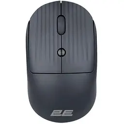 Миша бездротова 2E MF218 Silent, чорний, bloetooth/2.4GHz USB, оптична, 800/1200/1600 dpi, 4 кнопки, до 10 м, 1хАА