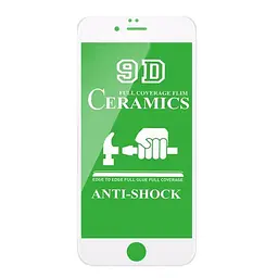 Захисне скло Ceramic iPhone 7/8 Plus White
