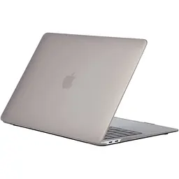 Пластикова накладка (верх та низ) DK HardShell Case для Apple MacBook Air 13.6` M2-M5 A2681/A3113/A3240 (2022-2026) Gray [151628]