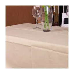 Скатертина MirSon Рогожа №204 Creamy 130x220 см (2200006737865) - мініатюра 3