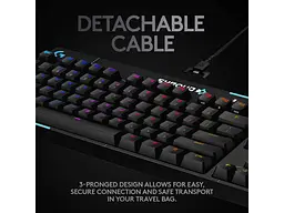 Клавіатура Logitech G PRO Mechanical Gaming Keyboard - Shroud Edition (920-009849) - мініатюра 4