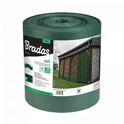 Стрічка огороджувальна Bradas SOLID 19 см х 26 м 1200 г/м2 зелений TOB12001926GRL 