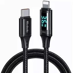 Кабель Mcdodo Digital HD Type-C to Lightning 36W Data Cable 1.2 м CA-1030 Чорний