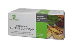 Екстракт Elit-Pharm кореня солодки 80 таблеток - мініатюра 3