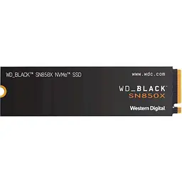 Накопичувач SSD Western Digital m.2 NVMe 1TB WD Black SN850X (WDS100T2X0E)