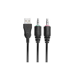 Навушники Marvo HG8932 LED Black/Red (HG8932) - мініатюра 4