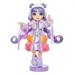 Лялька Rainbow High Winter Wonderland Віолетта з аксесуарами (120865) - мініатюра 3