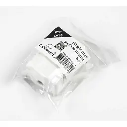 Комп'ютерна розетка Cablexpert RJ45x1 FTP, cat.6 (NCAC-1F6-01) - мініатюра 2