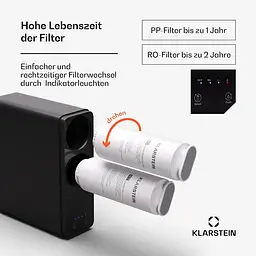Система фільтрації води Klarstein PureLine 800 (10045511) - мініатюра 4