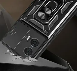 Панель BeCover Military для Motorola Edge 50 Fusion Black (712162) - мініатюра 5