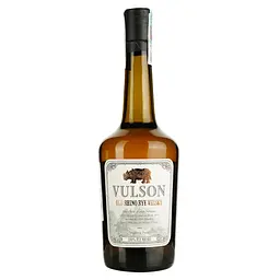 Віскі Vulson Old Rhino Rye Spirit Organic 45% 0.7 л в подарунковій упаковці - мініатюра 2