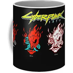 Кухоль GeekLand Cyberpunk 2077 Кіберпанк 2077 Samurai CY 02.578 330 мл білий - мініатюра 3