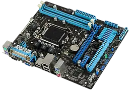 Материнська плата Asus H61M-E LGA 1155 (H61M-E) Б/В - мініатюра 2