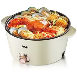 Каструля електрична RAF R5403 з двома керамічними горщиками 7 л та 5 л (43983-R5403_940) - мініатюра 2