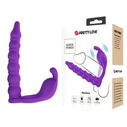 Віброкільце PRETTY LOVE Blackney purple, 7 vibration functions Memory function PRETTY LOVE BI-210327-1 102765 - мініатюра 1