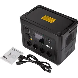 Зарядна станція PowerPlant HS1000 1800W пік до 2100 W (емкостю 1024WH) - мініатюра 2