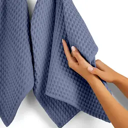 Рушник вафельний Baltic Greek Waffle 40х70см (Towel_65Baltic_GreekWaffle_40x70) - мініатюра 4