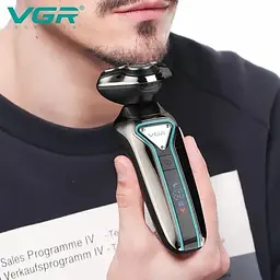 Професійна акумуляторна бритва для бороди VGR V-323 - мініатюра 2