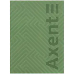 Книга записна Axent A4 Pattern, 96 аркушів, клітинка, зелена (8425-1-A)