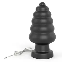 Анальна пробка King Sized Vibrating Anal Cracker 7, 18 см (чорний) - мініатюра 5