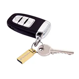 USB флеш накопичувач Verbatim 64GB Metal Executive Gold USB 3.0 (99106) - мініатюра 4