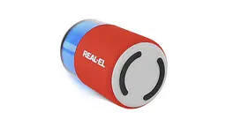 Колонка портативна 1.0 Real-El X-705 Red, 5 Вт, пластиковий корпус, Bluetooth, USB - А/USB - C, RGB підсвічування, живлення від акумулятора, 86 дБ, 1800мА*год, час роботи 22 год (EL121600025) - мініатюра 6