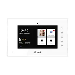 Відеодомофон AQ-07LA White BAS-IP (86-00007)