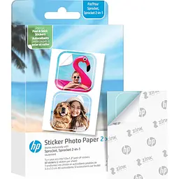 Папір для фотопринтера HP Sprocket Zink 2х3'' 30шт (HPIZ2X330C) [169423]