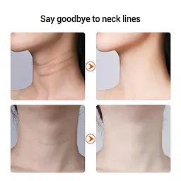 Масажер мікрострумовий для шиї та обличчя No Brand Neck Beauty Device Білий (2288327480) - мініатюра 4