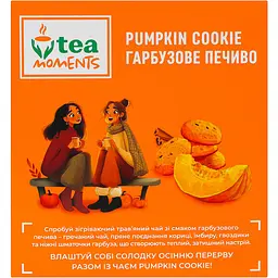 Гречаний чай Tea Moments Pumpkin Cookie 20 шт. x 1.8 г - мініатюра 5
