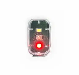 Велосипедний маячок West Biking YP0701320 червоне/біле світло 2 Led USB 100 mAh 4.5х3х2.2 см (G0000928) - мініатюра 4