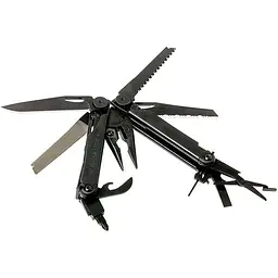 Мультитул Leatherman WAVE PLUS BLACK + синтетичний чохол (832526) [60725] - мініатюра 2