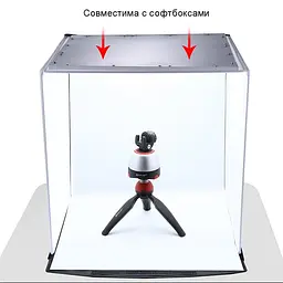 LED панель Puluz 1200LM для предметної зйомки, 34.7x34.7 см - мініатюра 6