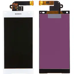 Дисплей Sony E5803 Xperia Z5 Compact/E5823 білий, PRC