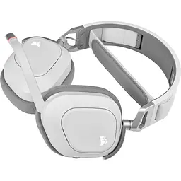 Ігрові навушники Corsair HS80 RGB Wireless White (CA-9011236) [148145] - мініатюра 5