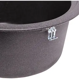Кухонна мийка Lidz D510/200 GRF-13 графіт (LIDZGRF13D510200) - мініатюра 4