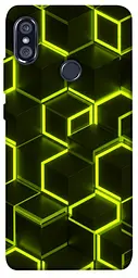 Чохол Demsky Neon hexagon для Xiaomi Redmi Note 5 Pro / Note 5 (AI Dual Camera)