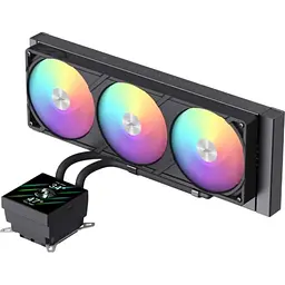 Система водяного охолодження GameMax Glacier 360 LCD Black [166118] - мініатюра 2