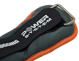 Обважнювачі-манжети для ніг та рук Power System PS-4073 Ankle Weights (2 шт*2 кг) (PS_4073_Grey) - мініатюра 5