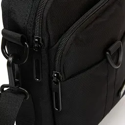 Сумка чоловіча Lanpad через плече Чорна (LAN7685 black) - мініатюра 6