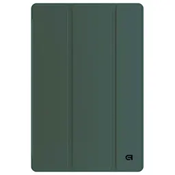 Чохол-книжка на планшет Samsung Galaxy Tab A9 (SM-X110/X115)/A11 (SM-X133/X135), Flex Case, dark green, протиударний, обкладинка з трискладовою підставкою та авто. пробудженням для планшета 8.7 , шкіряний, на магніті, ArmorStandart (ARM84438)