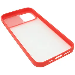 Чохол UFT для iPhone 12 силіконовий зі шторкою, що захищає камеру Red - мініатюра 3