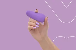 Вібратор-язичок FairyGasm ThrillLeaf violet - мініатюра 7