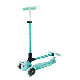 Самокат Globber Elite колеса з підсвіткою м'ятний (839-206) - мініатюра 2