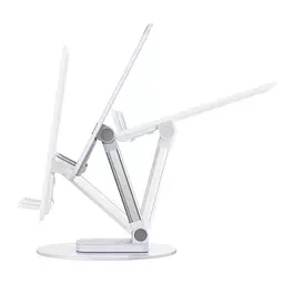 Підставка для планшетів Wiwu ZM109 Desktoop Rotation Stand поворотна біла - мініатюра 4