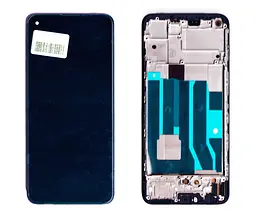 Дисплей Realme 8 4G/8 Pro OLED чорний + рамка