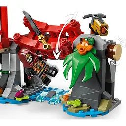 Конструктор LEGO Ninjago Автомобільна битва ніндзя біля будинку на дереві 642 деталі (71857) - мініатюра 7